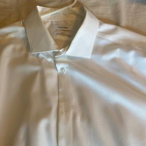 White dress shirt rarely worn